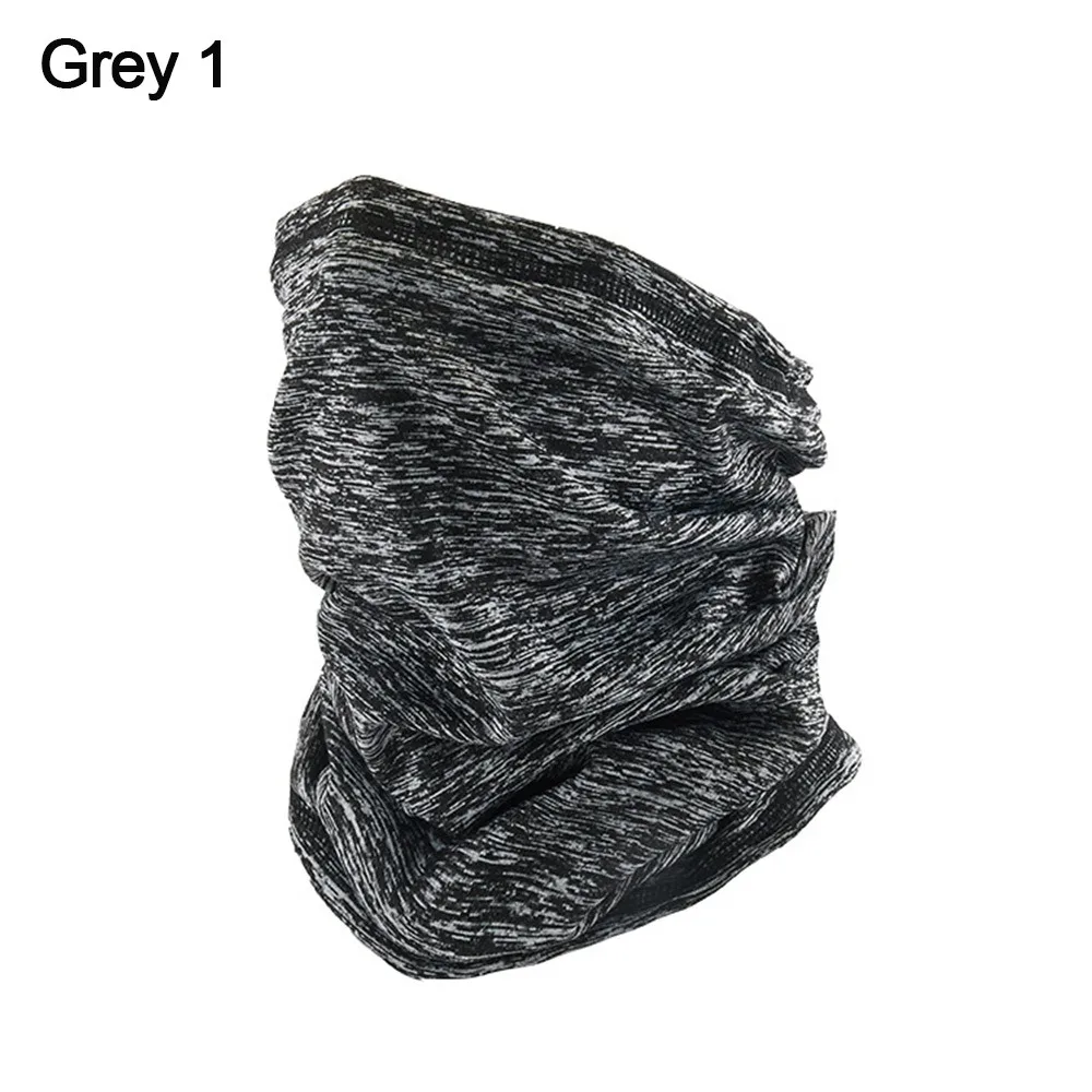 

Warm Neck Protection Velvet Neck Scarf Solid Color Wool Sports Bandana Cycling Scarf Cycling