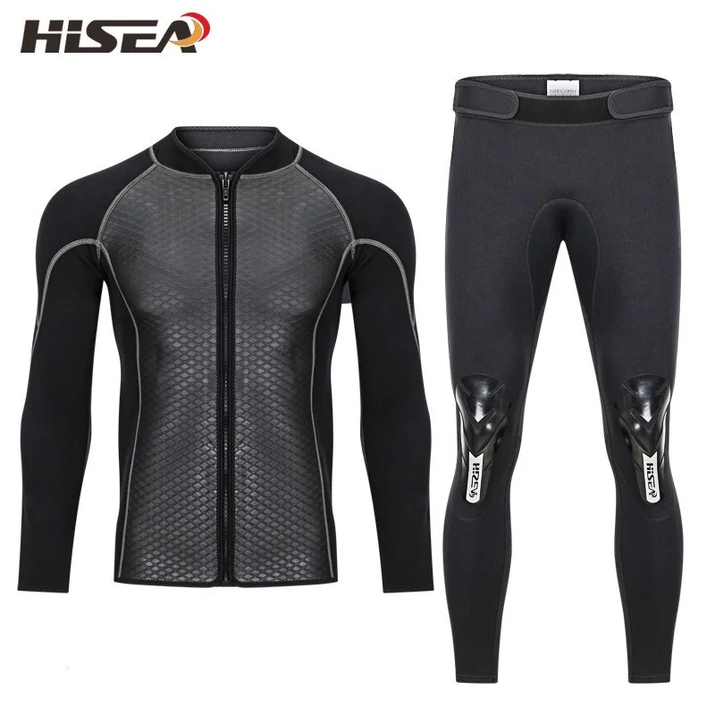 hisea-men's-25mm-neoprene-wetsuit-top-2mm-pants-shark-skin-diving-suit-thermal-stretch-for-surfing-snorkeling-fishing