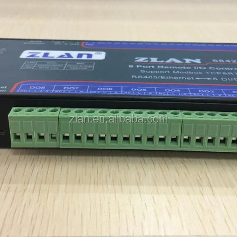 Contrôleur Modbus Tcp Io Tech Ethernet, citations d'entrée numériques, sortie analogique, réseau Rs485