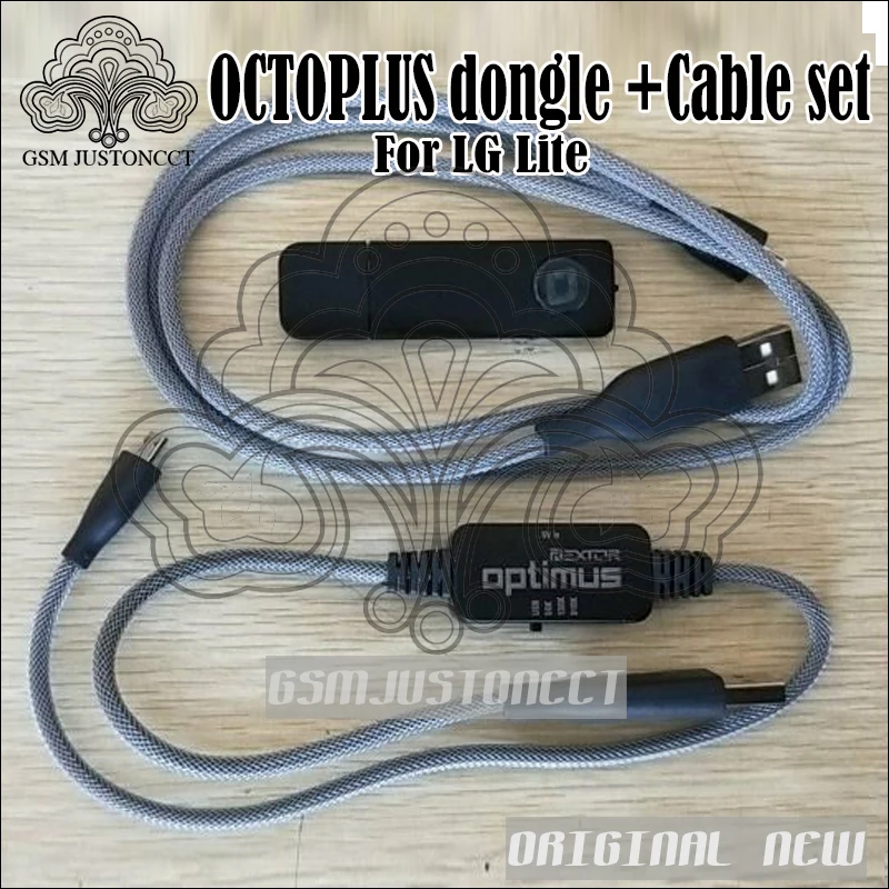 

100% Original NEW Octoplus Dongle + CABLE SET FOR LG Lite +Micro USB Cable+Optimus Cable