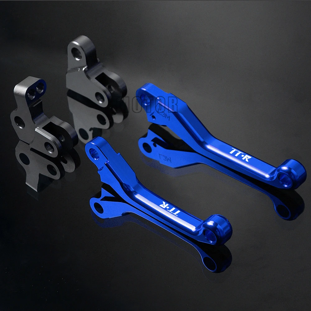 For Yamaha TTR125/TTR125L/TTR250/TTR600 CNC Motorcycle Dirt Pit Bike Motocross Pivot Brake Clutch Levers TTR 125 L/125L/250/600