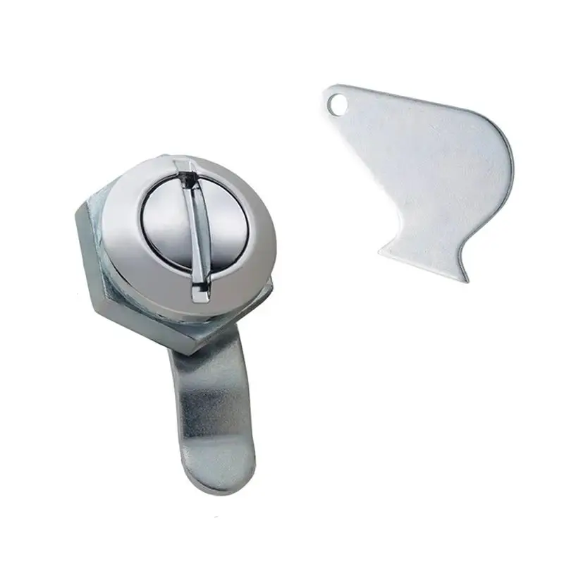 BRAND NEW 20PCS Zinc Alloy Industrial Machinery Cam Lock Distribution Box Lock Switch Electric Cabinet Door Lock Chrome Finished