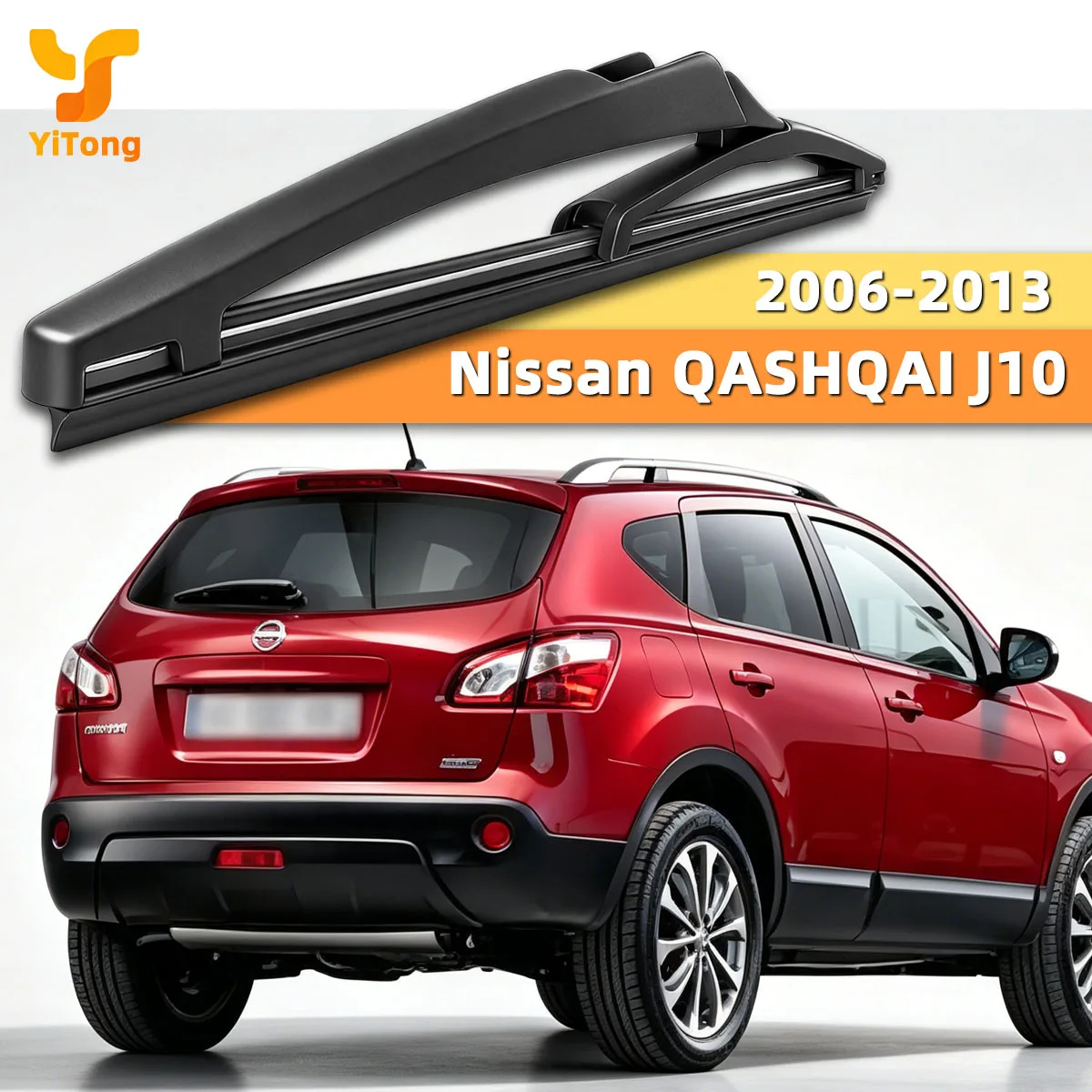 

Yitong All Weather Rear Wiper Blade Fit For Nissan QASHQAI J10 2006-2013 Back Windshield Wiper Replacement Durable Auto Part
