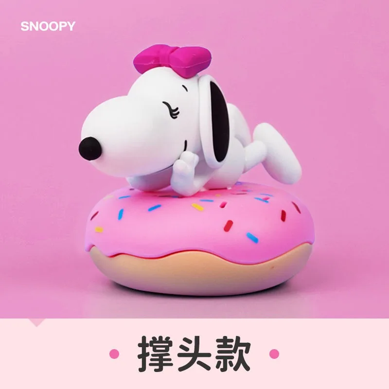 Snoopy Animation periphere Donuts Auto Aroma therapie lang anhaltende desodor ie rende kawaii kreative Ornamente überraschen Geschenke Großhandel