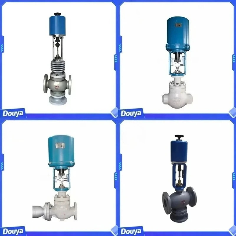 TKFM Api6d DN50 Electric High Temperature lpg Regulator Regulating Control Valve PN16