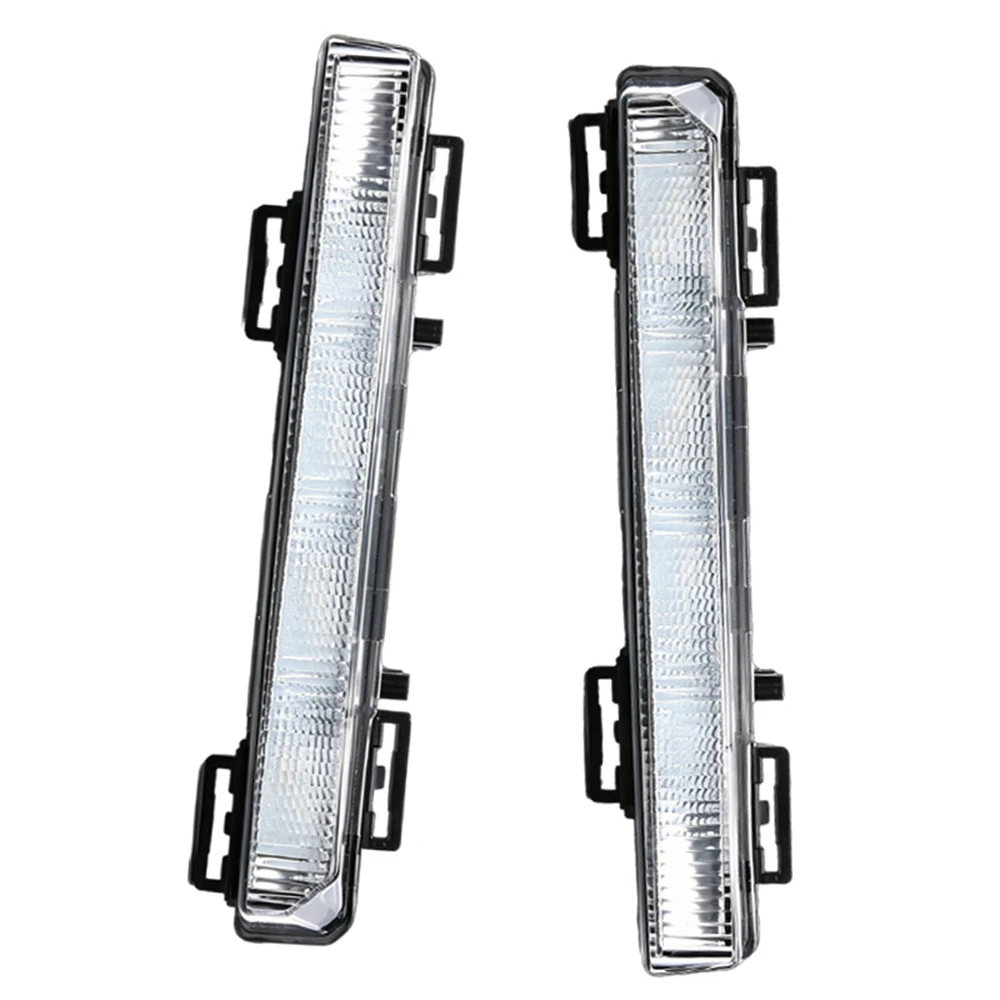 For Mercedes Benz C-Class W204 C63 AMG Front Bumper Daytime Running Light Anti-Fog Lamp Pair OEM#2049064802 view 3