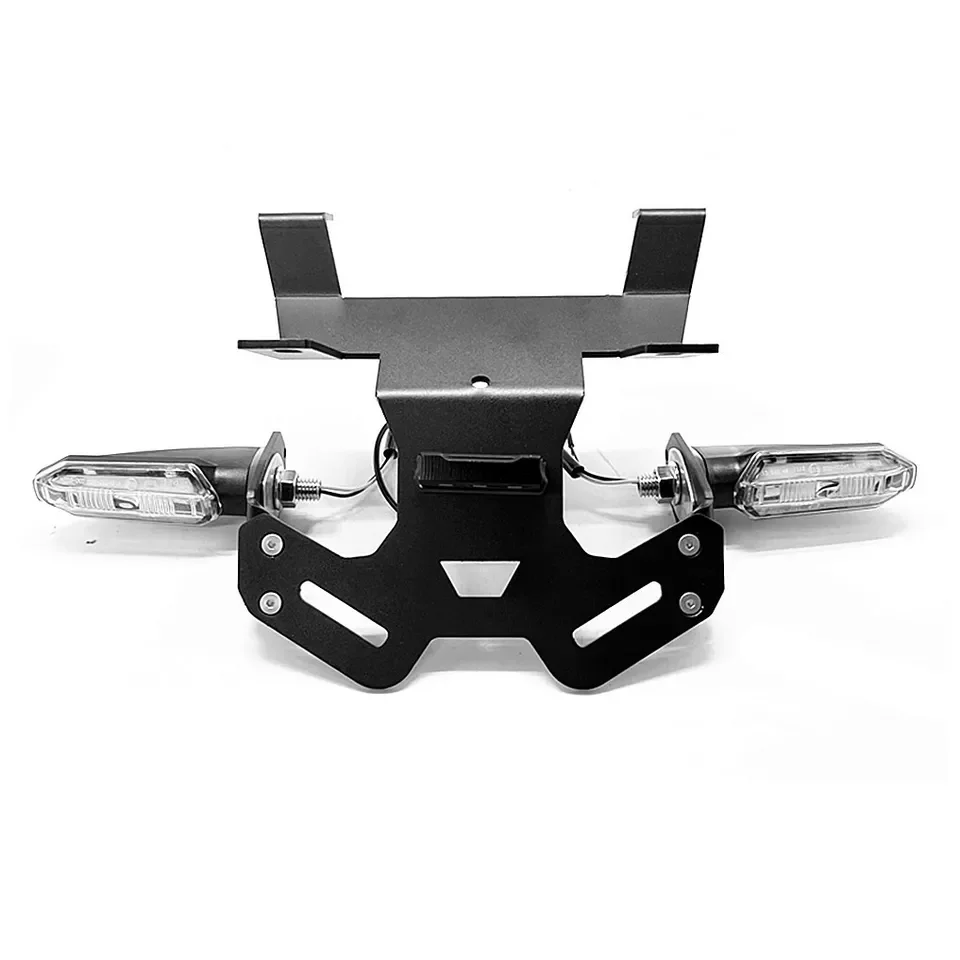 

Motorcycle Conversion Short Tail Registration Plate Holder With LED License Plate Light For Honda CB125R CB250R CB300R 2018+