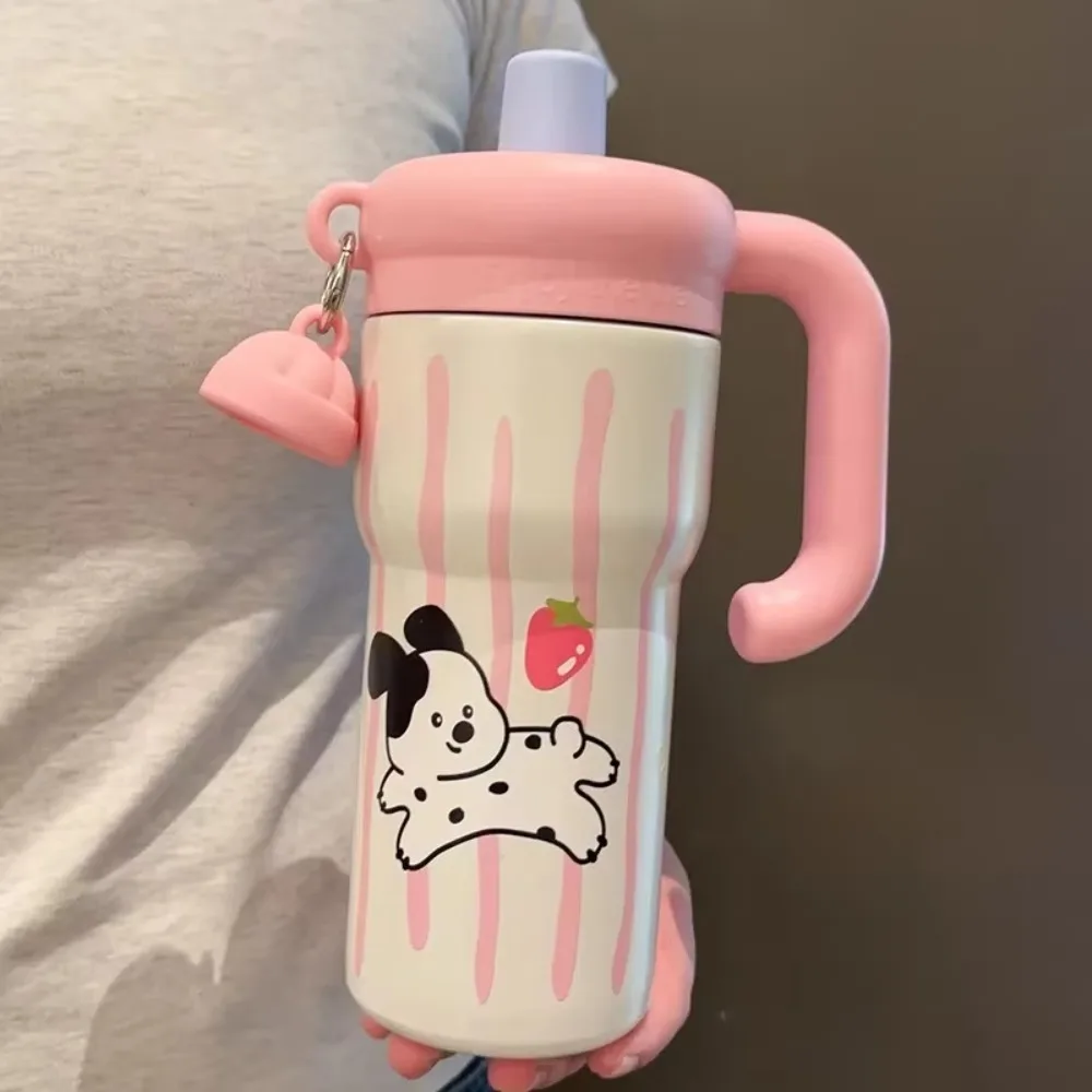 

High Aesthetic Insulated Cup 316 Stainless Steel Large Capacity Thermal Cup Fashionable Portable Coffee Mug Students
