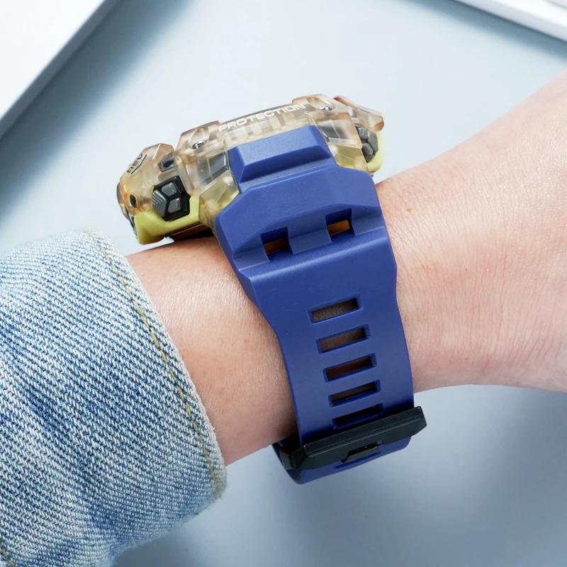 For Casio GBD-H1000 Cat Man Special Edition Watch Strap, Model 3475, Water-Resistant Resin and Silicone Replacement Watch Band view 3