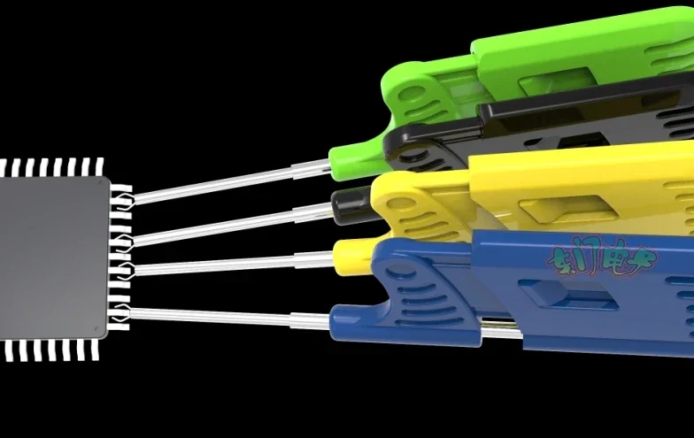 10 buah TSSOP MSOP SOP QFP IC klip kaki pemrograman online universal