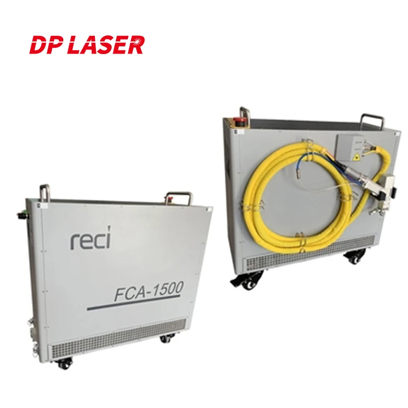 RECI Air-Cooled Handheld Fiber Laser Welding Machine, DP Fonte, 1500W