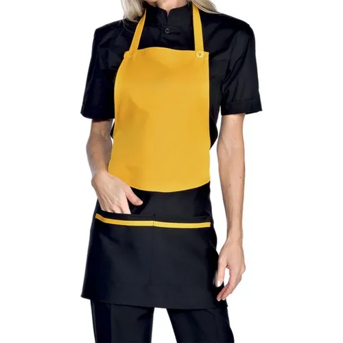 Medusa Forma Pendant Chef Barista Cook Barber Tattoo Waiter Apron Yellow