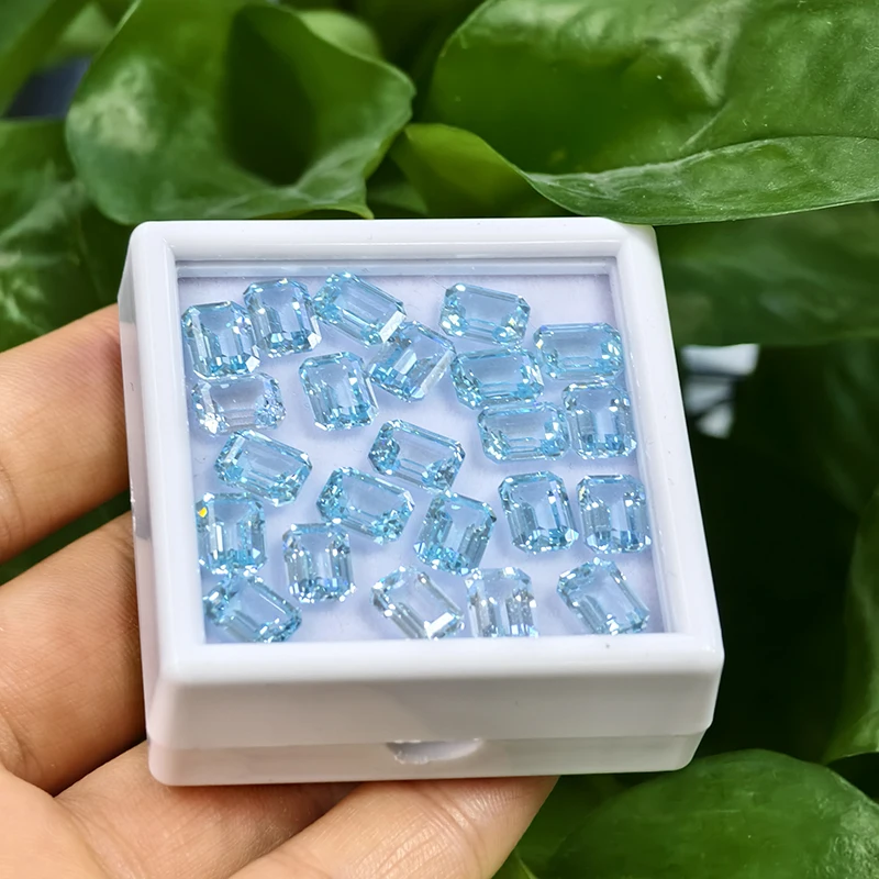 Lab Grown Sea Blue …