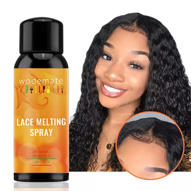 Lace Melting Spray Invisible Lace Bond Adhesive Spray Strong Hold Wig Adhesive For Frontal Closure Toupee