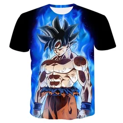 Men's T-shirts Dragon Ball Z T-shirt Boys Clothes Children's Clothing Summer Short Sleeve Kids Cartoon Tee Tops Baby Boy T Shirt