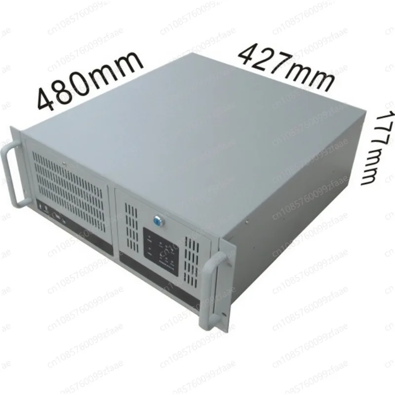 4UIPC610H Industrial Chassis, AT/ATX Dual Use, 7/14-Slot Rear Panel Interchangeable