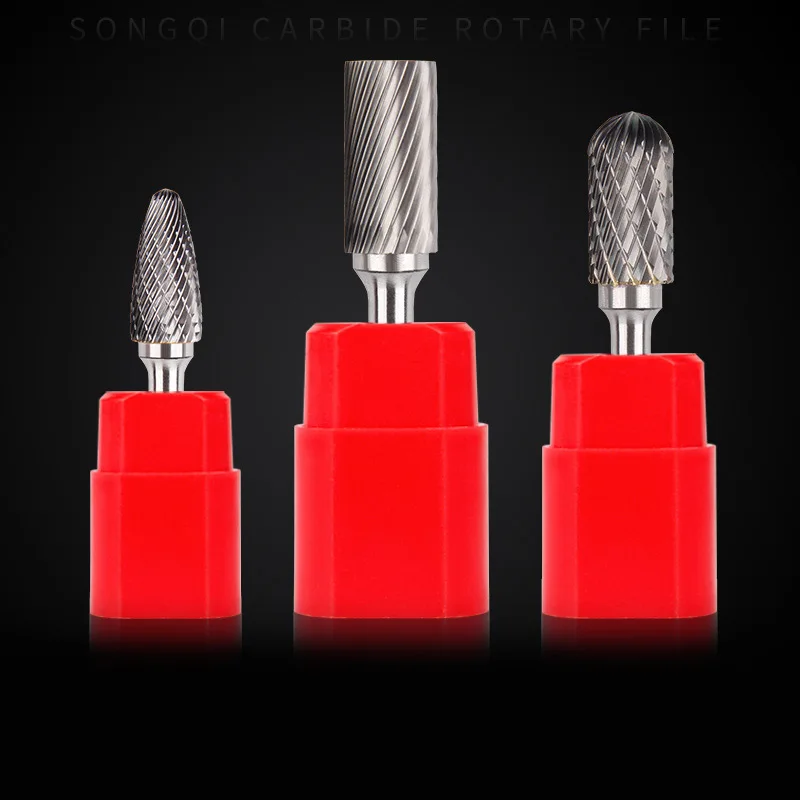 10mm Milling Cutter Carbide Rotating File Metal Electric Grinding Head File Head Tungsten Steel Milling Cutter