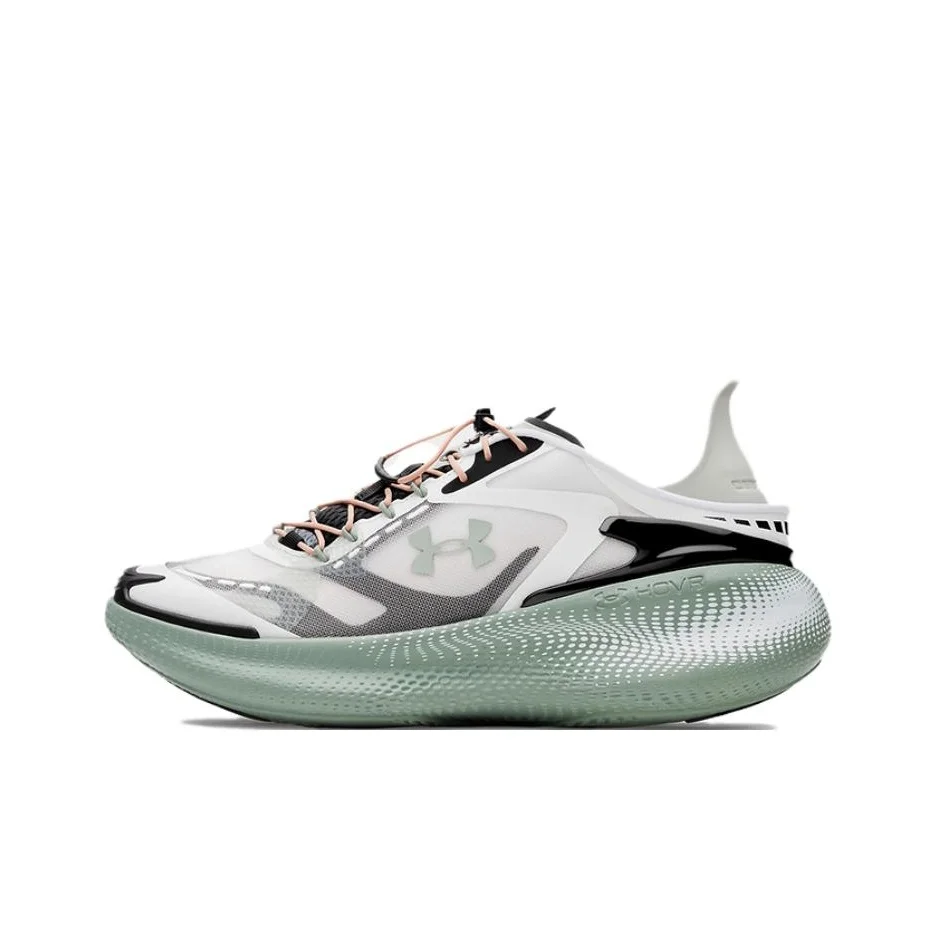 Under Armour Echo Cushioning Abrasion Resistant Breathable Low top Casual Shoes Unisex White 6006061-348