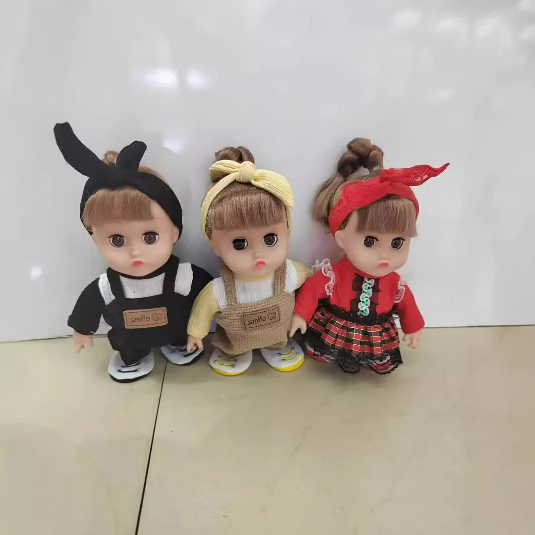 Cute Reborn Doll Toys Will Sing And Dance Electric Doll Dress Up Learn To Talk Recording Baby Interactive Doll Children's Gifts