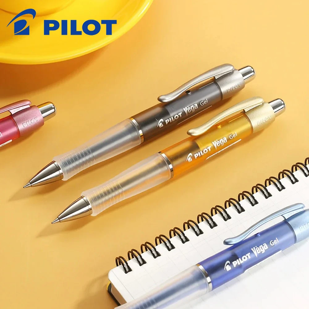 PILOT Vega Gel Pen BL-415V Low Centre of Gravity Retractable Roller Ball Pen 0.7mm School Supplies Stationery Back To School