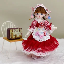 Fashion 1/6 Bjd Doll 30cm Princess Dress Up Clothes Accessories Playhouse Doll Kid Children Girls Birthday Gift