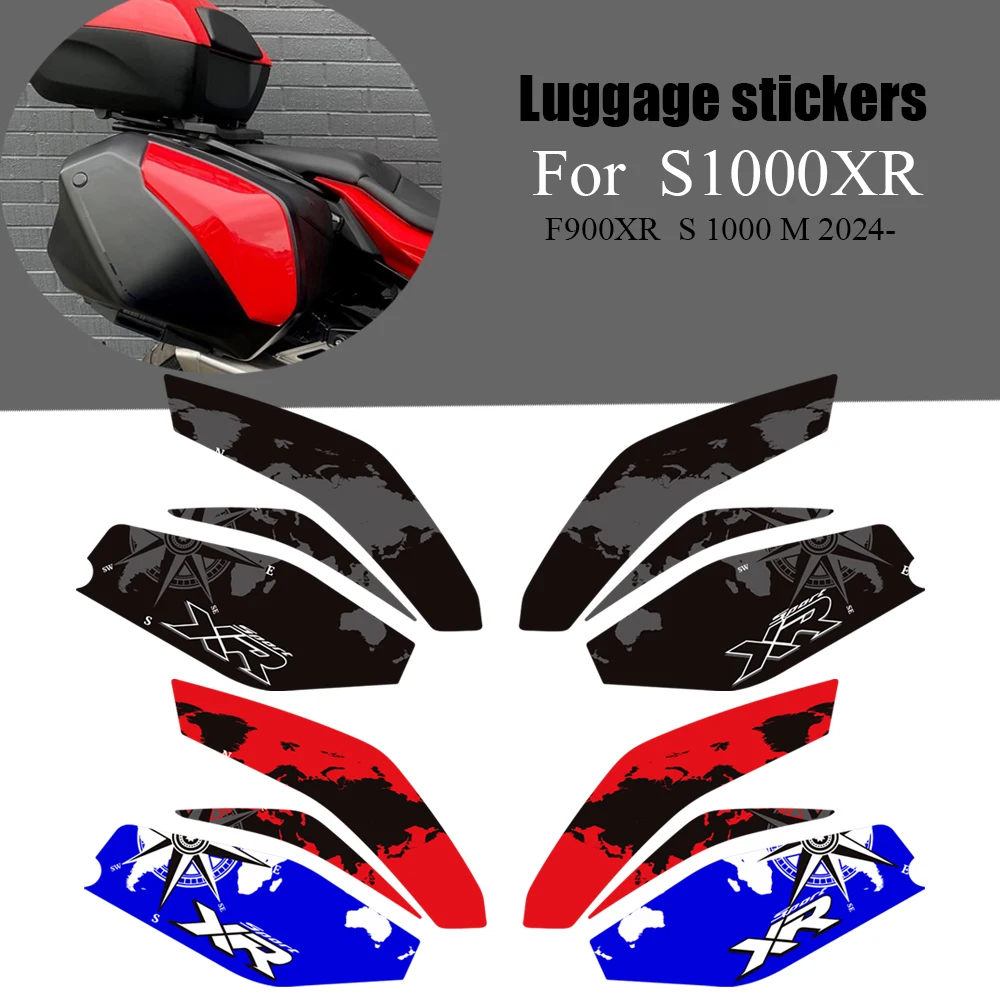 For BMW S1000XR M1000XR Motorcycle stickers Touring Package Trunk Luggage stickers F900XR F 900 XR S 1000 M 2022 2023 2024