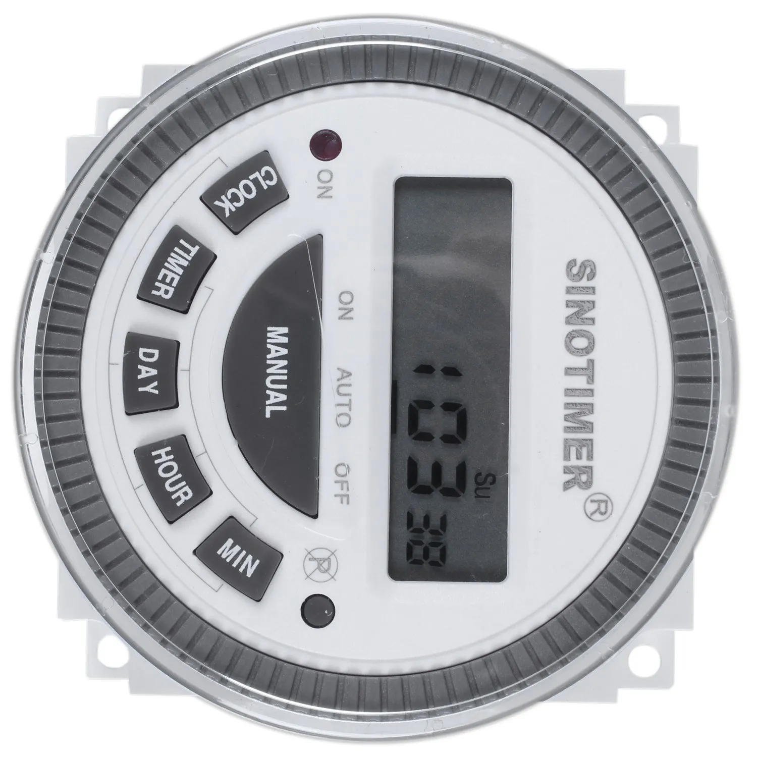 Temporizador Digital programable semanal, interruptor de iluminación de 230Vac, salida de 220V, voltaje con cubierta a prueba de polvo, Tm-619H-2