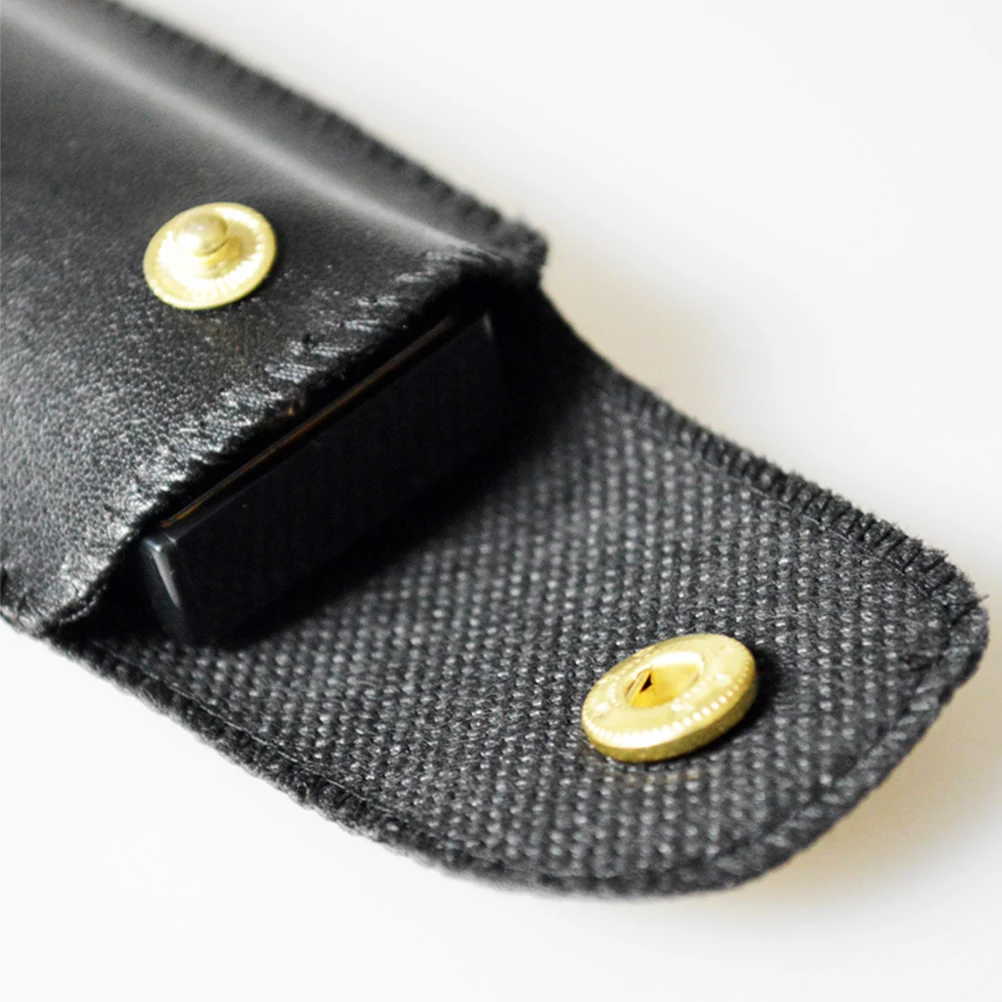 

4 Pcs Harmonica Case Holder Durable Cover Storage Pouch Water Proof PU Sturdy Creative Lightweight