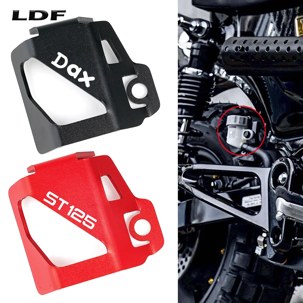 Misura Per Honda ST125 DAX 125 DAX125 ST 125 DAX 125ST 125DAX 2020-2024 2025 Moto Pompa Freno Posteriore Serbatoio Fluido protezione