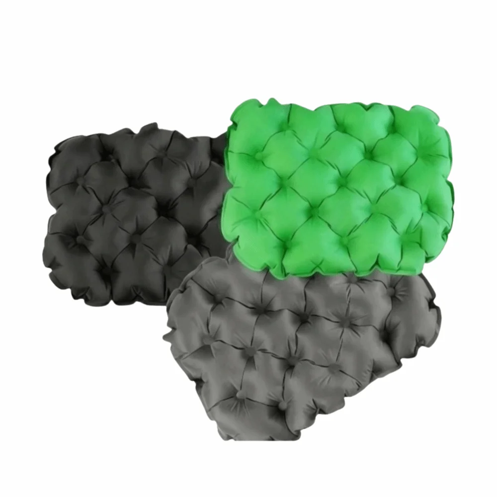 Portable Inflatable Seat Cushion Lightweight Waterproof Camping Chair Air Mat Moisture Resistant Quick Deflate Sitting Pad