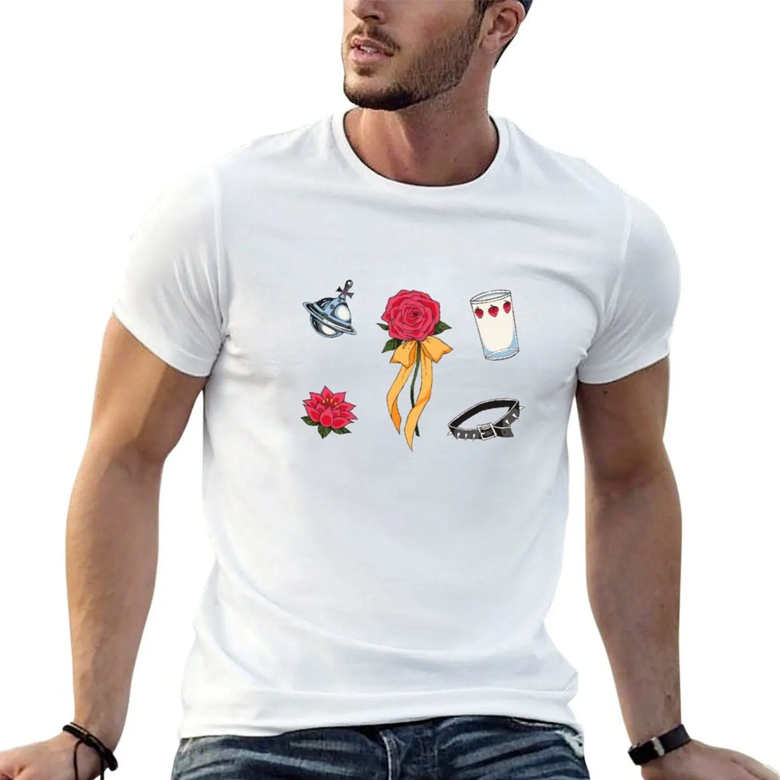 

Nana anime pack T-Shirt man t shirts cotton t shirts for man slim fit T-Shirt