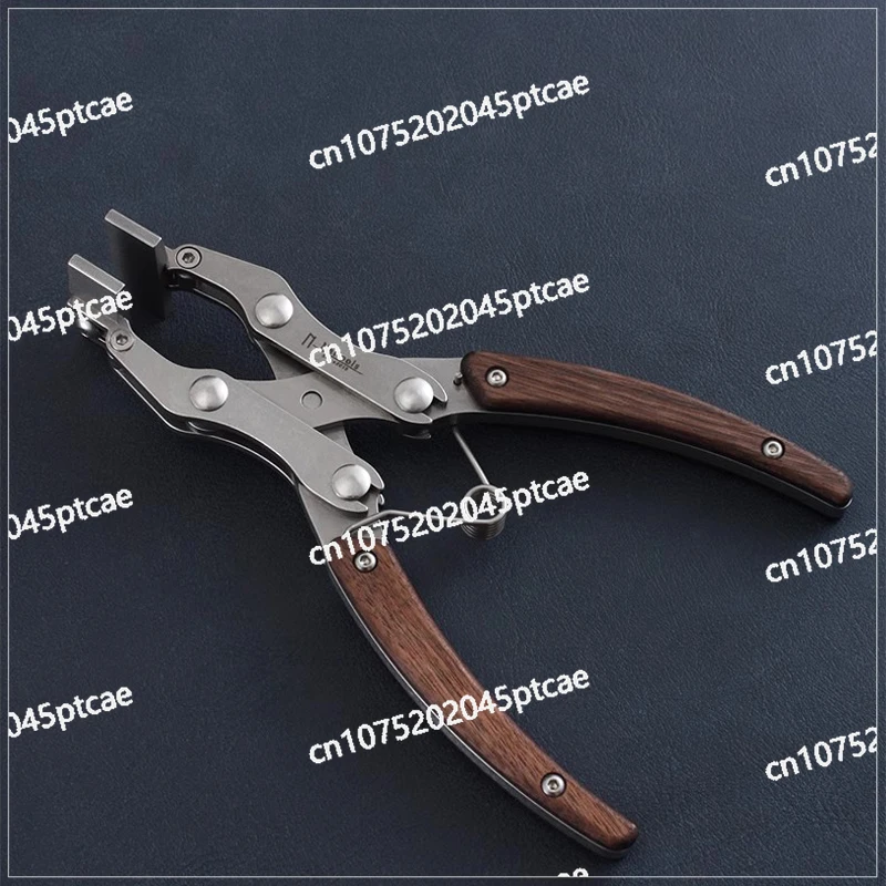 Handmade DIY Artisan Leather Craft Tools Leather Flat Pliers Stainless Steel Professional Double Pliers