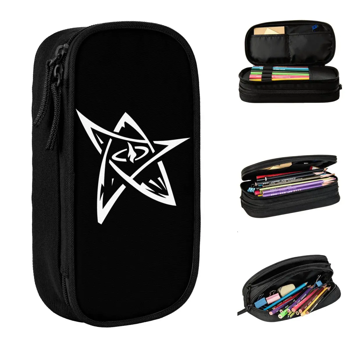 

Large Capacity Pencil Case 30 Coin Lovecranian Arcane Symbol Office Supplies League Of Legends Double Layer Pencil