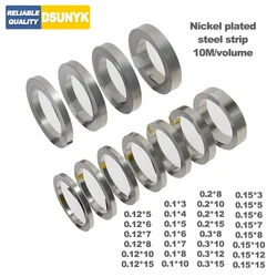 Niklowana taśma 18650 bateria niklowa blacha 0.1mm 0.15mm 0.2mm pas stalowy zgrzewanie punktowe spawarka bateria maszyny