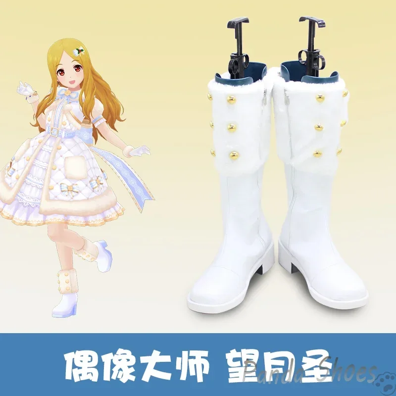 

Game Rebellion Mochizuki Hijiri Cosplay Shoes Anime Cos Comic Cosplay Costume Prop Shoes for Con Halloween Party