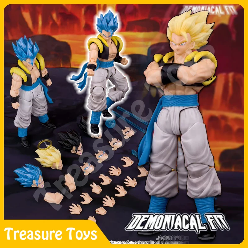 

Demoniacal Fit Gogeta Фигурка Dragon Ball Z Super Saiyan Blue Hero Waltz Gogeta The Supreme Dance Аниме Фигурка Игрушки Подарки