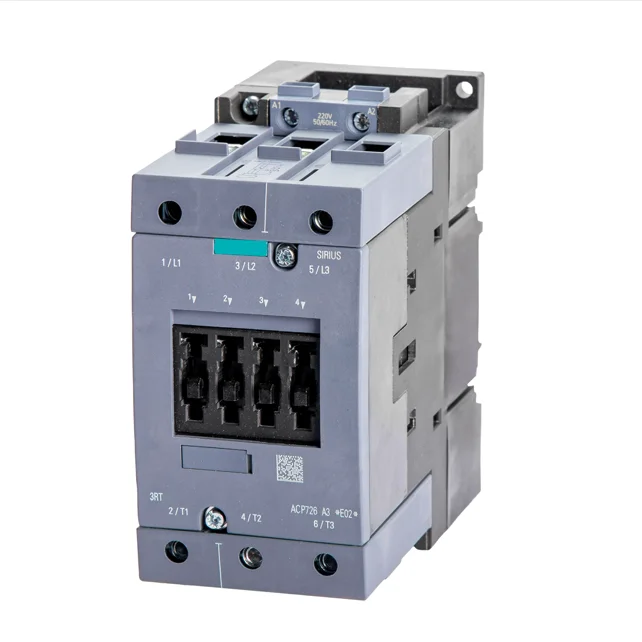 

Контактор переменного тока 3RT5045-1AP00 для тяжелых условий эксплуатации, 45А, 3P, для промышленного применения