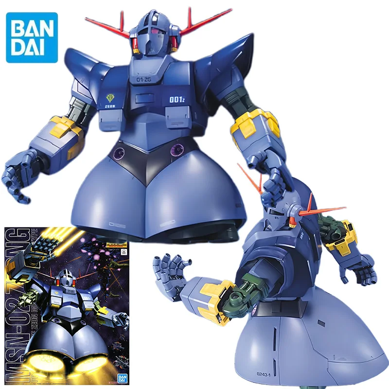

BANDAI MG 1/100 MSN-02 Zeong Action Figures Mobile Suit Gundam Anime Model Kit Toys for Boys Original Box Collection