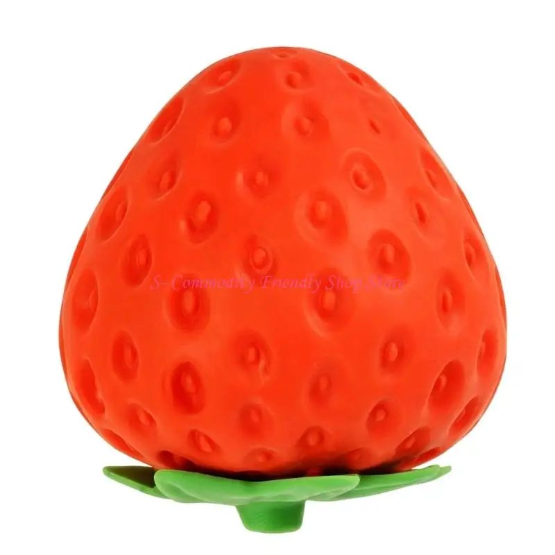 85AE Novelty Fruit Squeezable Toy, Soft TPR Stress Relief Hand Relxation Toy for Dorm Desks, Office Breaks, and Study
