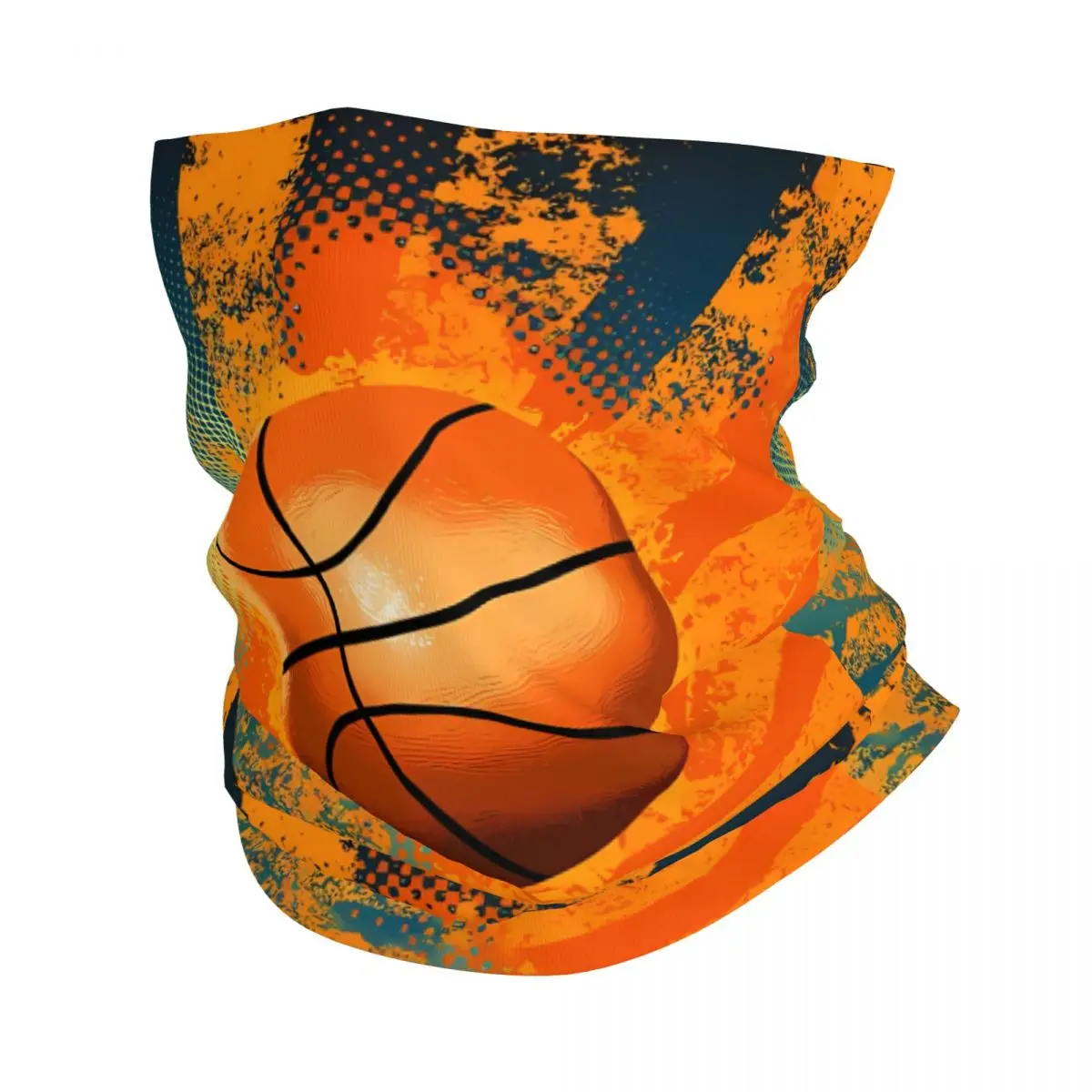 Basketball Scarf Neckerchief Neck Face Mask Polyester