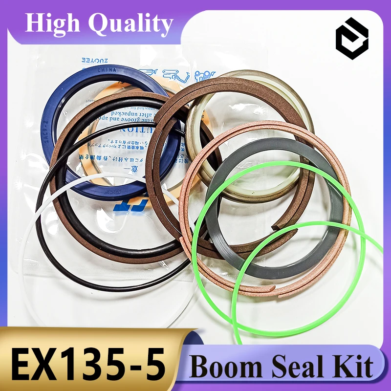 

EX135-5 Boom/Bucket/ Arm Seal Kit Cylinder Seal Kit for Hitachi EX135-5 Excavator Parts