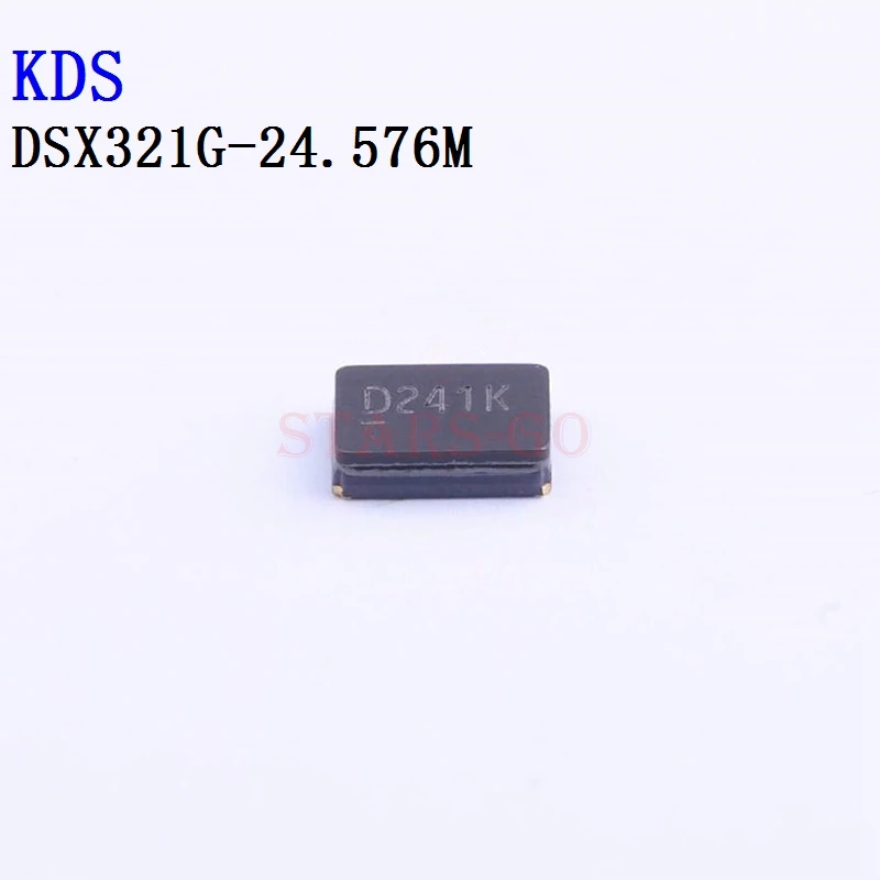 

10PCS/100PCS 24.576MHz 3225 4P SMD 12pF 20PPM DSX321G-24.576M Crystals