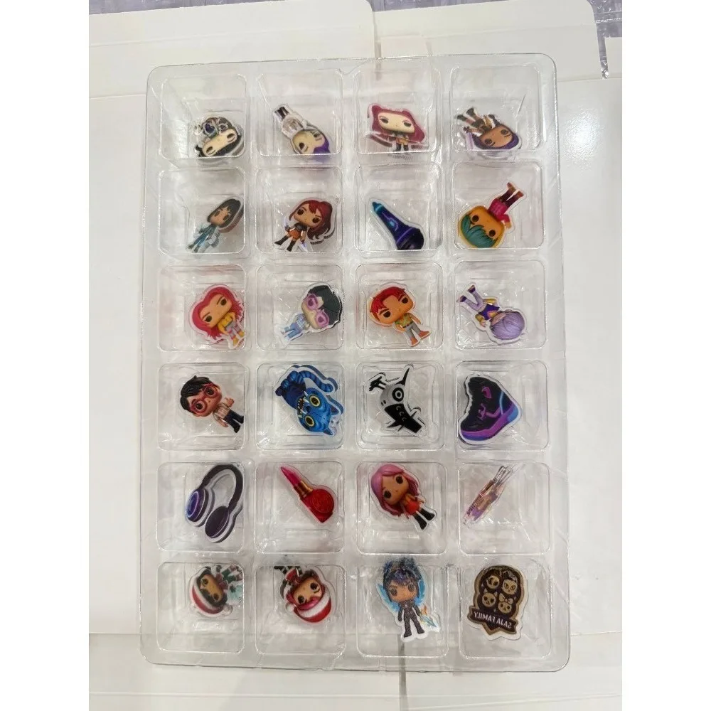 عيد الميلاد Kpop شيطان الصيادين تقويم القدوم هنتركس رومي ميرا زوي ساجا بنين ديربي النمر صندوق أعمى لعب هدايا ديكور السنة الجديدة