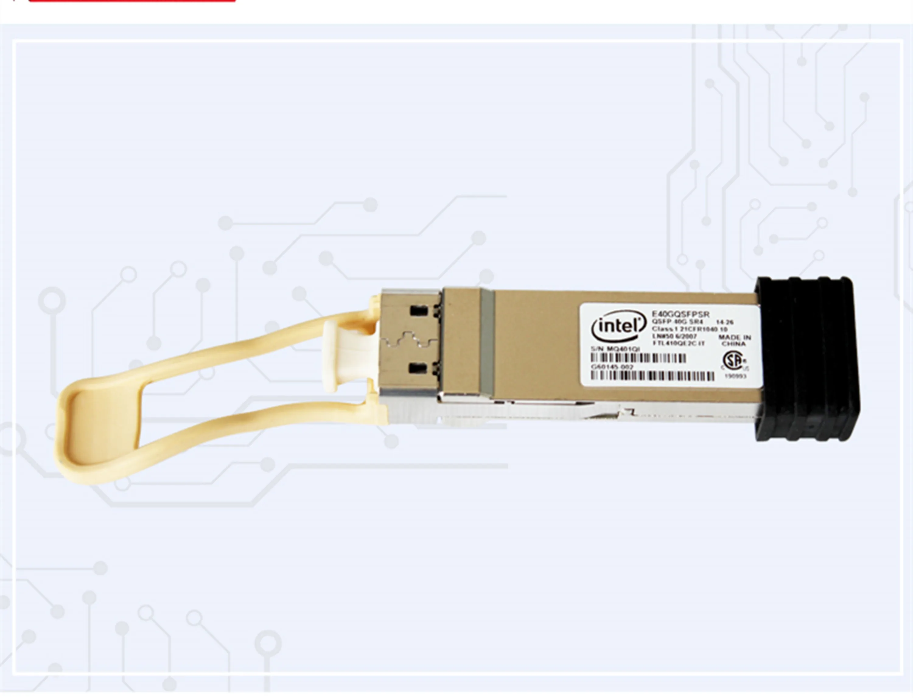 1 Uds I-nt-el 40G/E40GQSFPSR/FTL410QE2C-IT/QSFP-40G-SR4/40G 850nm 150m MTP/MPO transceptor 40g qsfp transceptor/conmutador 40g qsfp