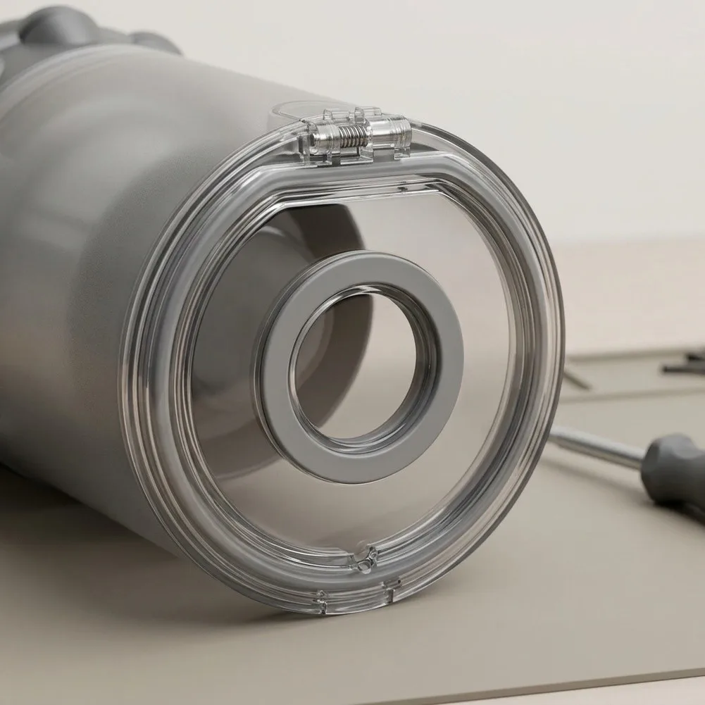 Dirt Container Bottom Cap Vacuum Cleaner Replacement Part DIY Installation Resolves Dust Leakage Repair Components