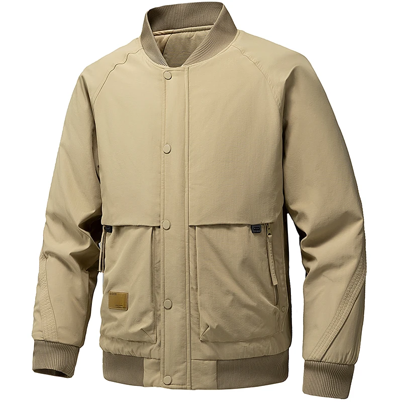 

Winter Jacket Men Autumn Puffer Jacket Thick Warm Coats and Fashion Casual Cargo Bomber Jackets Baseball High Street Outwear Top