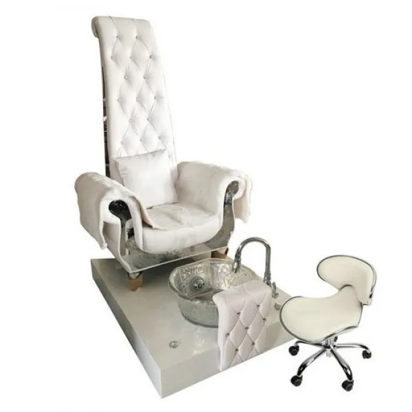 luxury queen chair throne pedicure chair spa for nail salon furniture