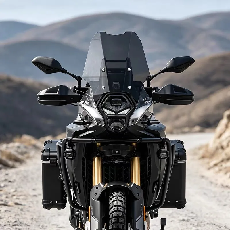 For VOGE DS800X Front Windshield Special Modification Accessories Modified Front Windshield  Heightened Chest Rain Shield