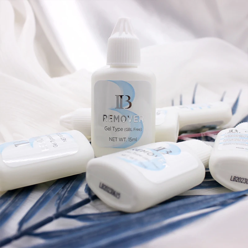 5 زجاجات IBeauty مزيل الصمغ الفراولة GBL الحرة IB رمش تمديد 15 مللي جل نوع Debonder الأصلي كوريا إزالة لاصق