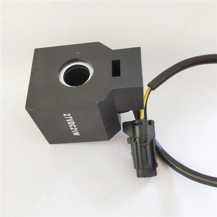 

FOR Hyundai R55 150 210 220 225-5 Pilot solenoid valve coil safety lock excavator accessories